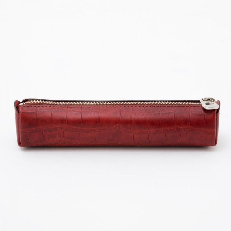 HERGOPOCH エルゴポック ペンケース ワキシングレザー Pen case 06CW-PEN レッド Red