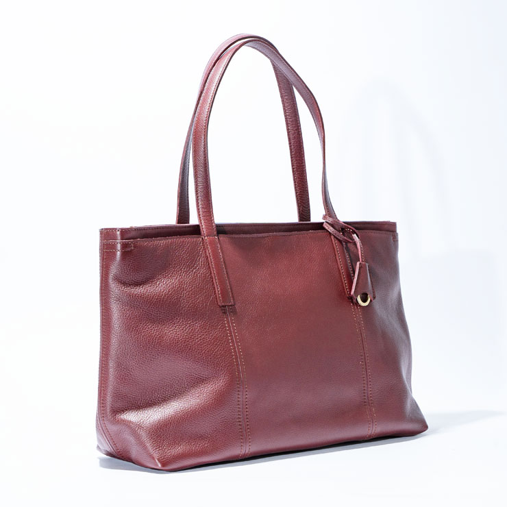 aniary トートバッグ Shrink leather 牛革 Totebag 07-02011-bk