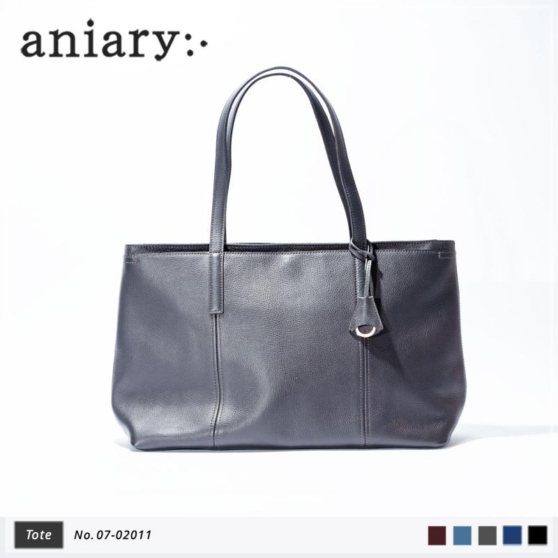aniary トートバッグ Shrink leather 牛革 Totebag 07-02011-cgy