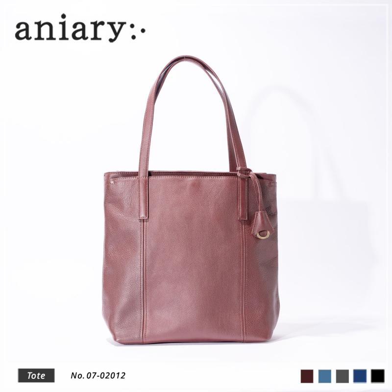 aniary トートバッグ Shrink leather 牛革 Totebag 07-02012-bod