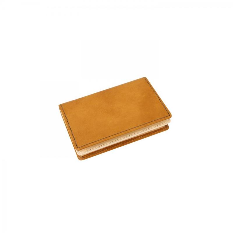 HERGOPOCH エルゴポック カードケース ワキシングレザー Card case　06W-NAM ブラウン Brown