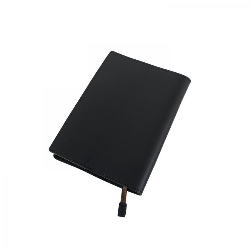 HERGOPOCH エルゴポック  ブックカバー ワキシングレザー Book Cover 06W-BC ブラック Black