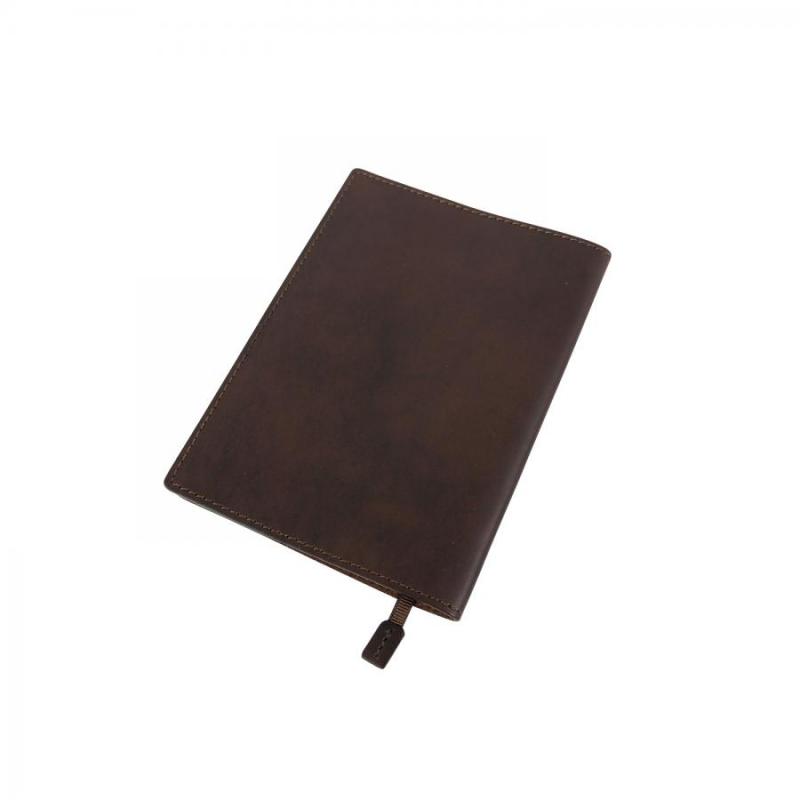HERGOPOCH エルゴポック  ブックカバー ワキシングレザー Book Cover 06W-BC ダークブラウン Dark Brown