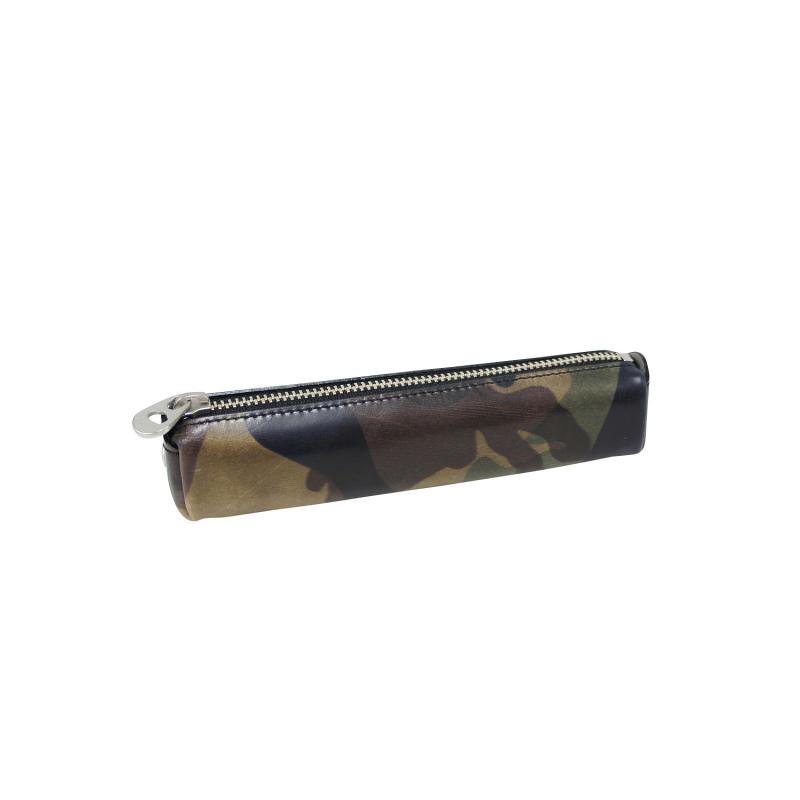HERGOPOCH エルゴポック ペンケース バキュエロレザー カモフラージュ　vqw-pen