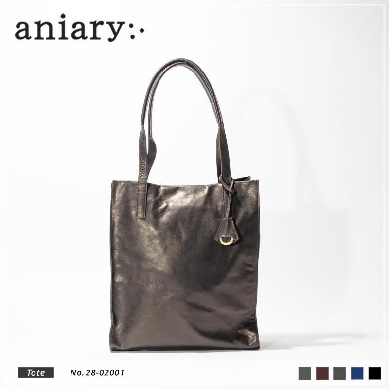 【aniary|アニアリ】トートバッグ Reality Leather 28-02001 Dark Brown