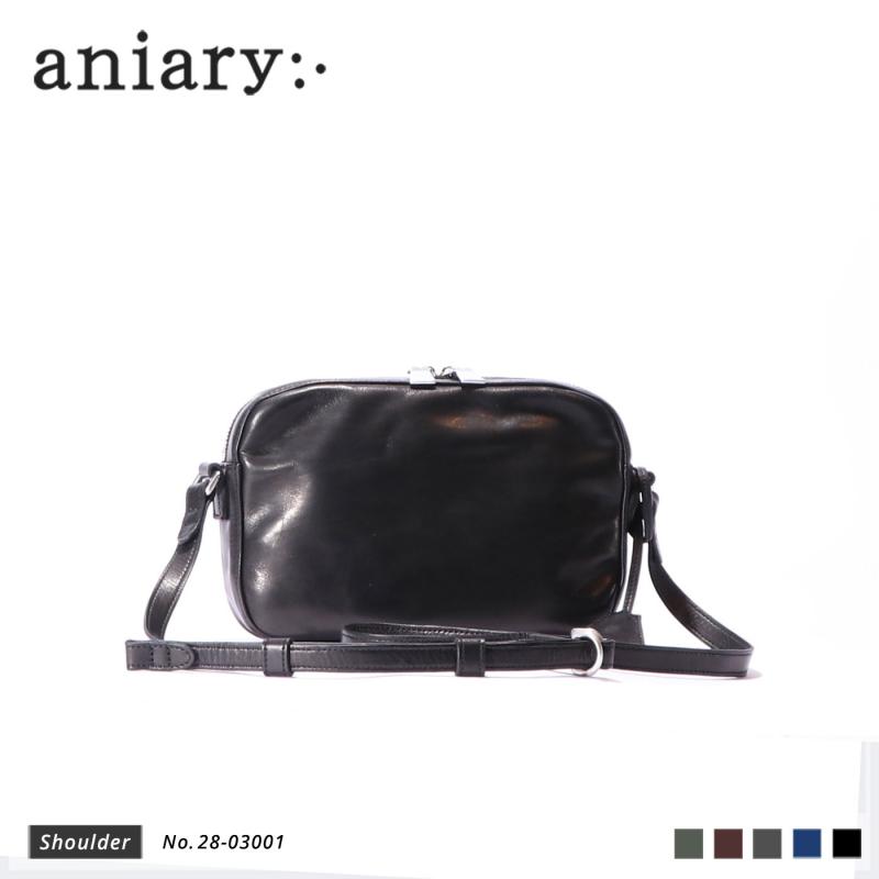 【aniary|アニアリ】ショルダーバッグ Reality Leather 28-03001 Black
