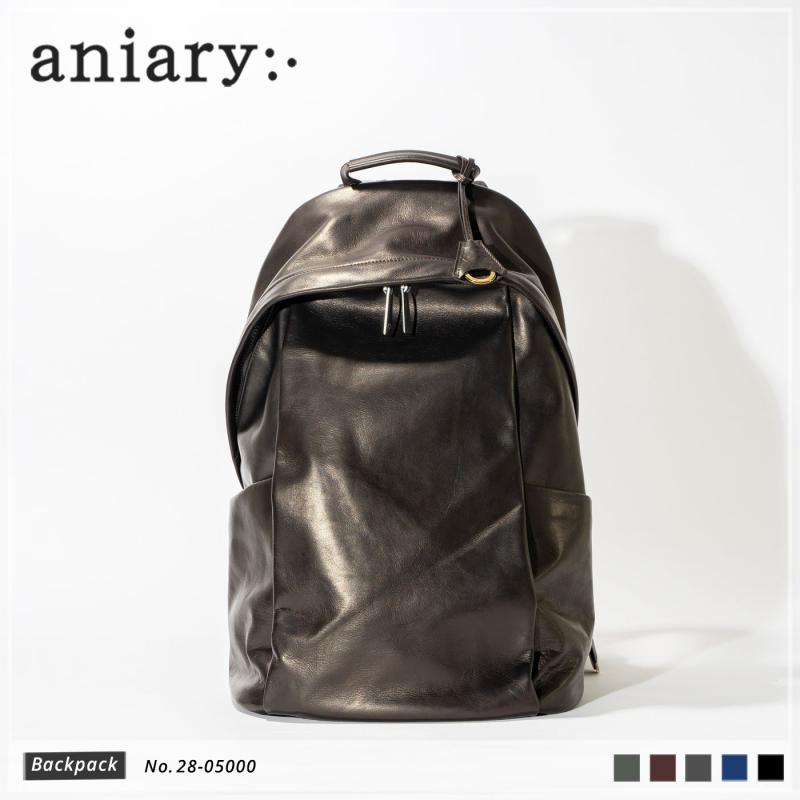 【aniary|アニアリ】バックパック Reality Leather 28-05000 Dark Brown