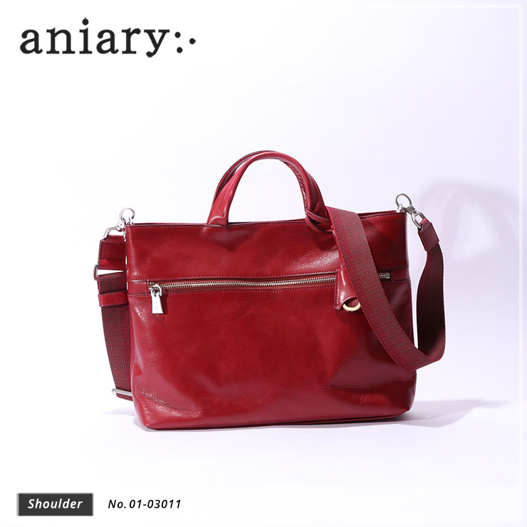 【aniary|アニアリ】ショルダーバッグ Antique Leather 01-03011 Cardinal Red