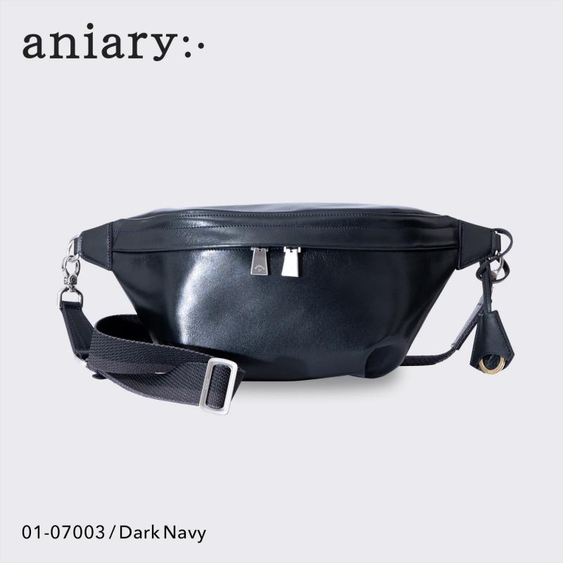 【aniary|アニアリ】ボディバッグ Antique Leather 01-07003 DNV