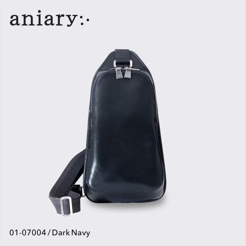 【aniary|アニアリ】ボディバッグ Antique Leather 01-07004 DNV