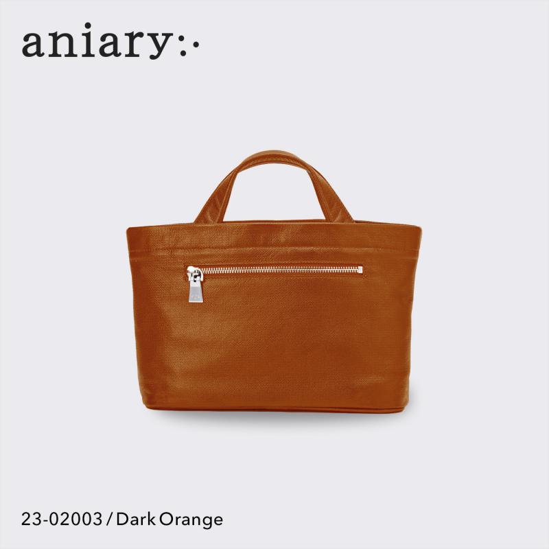 【aniary|アニアリ】トートバッグ Crossing Leather 23-02003 Dark Orange