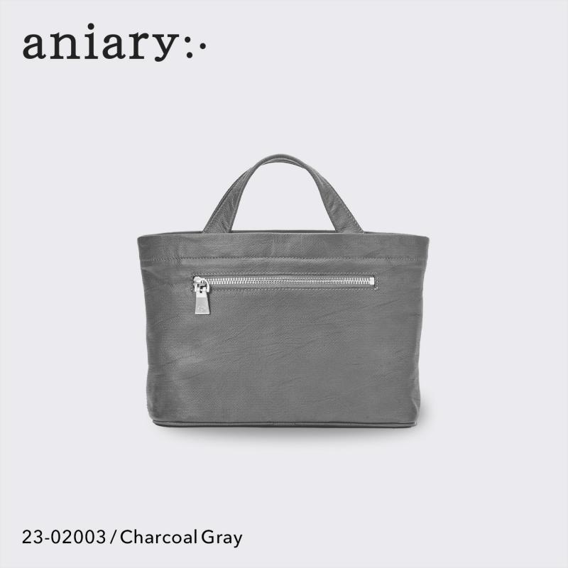 【aniary|アニアリ】トートバッグ Crossing Leather 23-02003 Charcoal Gray