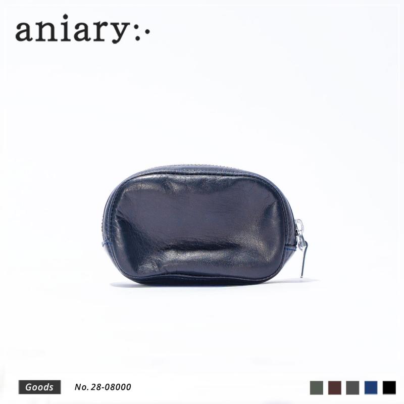 【aniary|アニアリ】クラッチバッグ Reality Leather 28-08000 Dark Navy