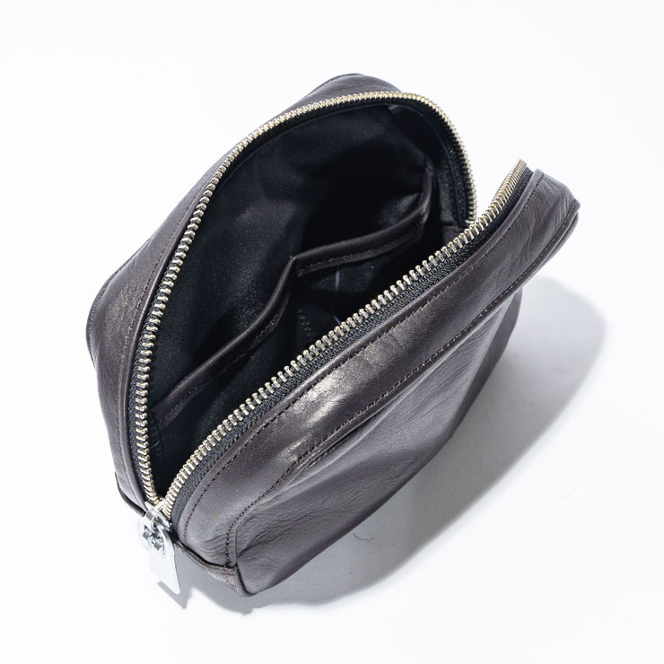 【aniary|アニアリ】クラッチバッグ Reality Leather 28-08001 Gray