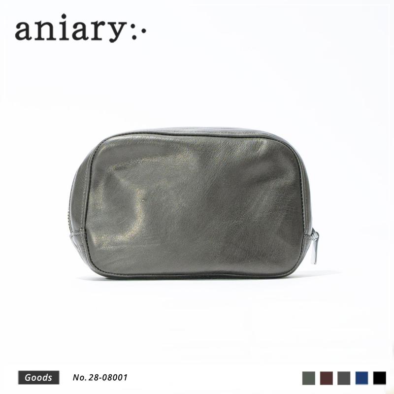 【aniary|アニアリ】クラッチバッグ Reality Leather 28-08001 Dark Moss