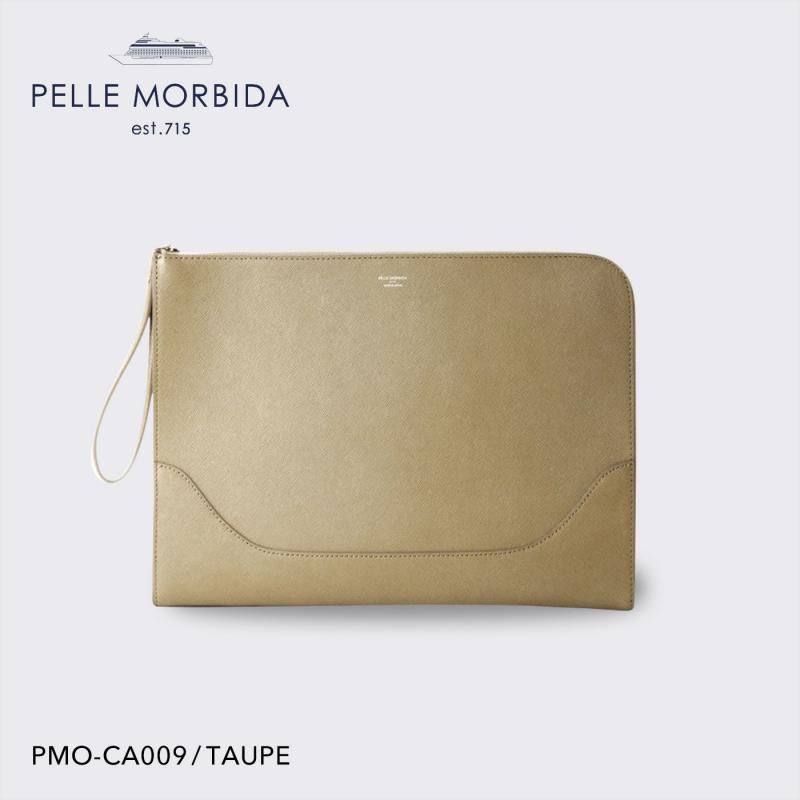 PELLE MORBIDA クラッチバッグ pmo-ca009 トープ