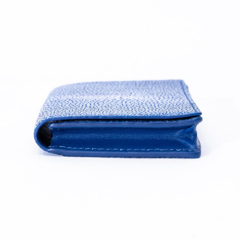 【正規取扱店】【PELLE MORBIDA ペッレモルビダ】バルカ エイ革 牛革 レザー カードケース メンズ【プレゼント ギフト】日本製 PMO-SR003 ネイビー