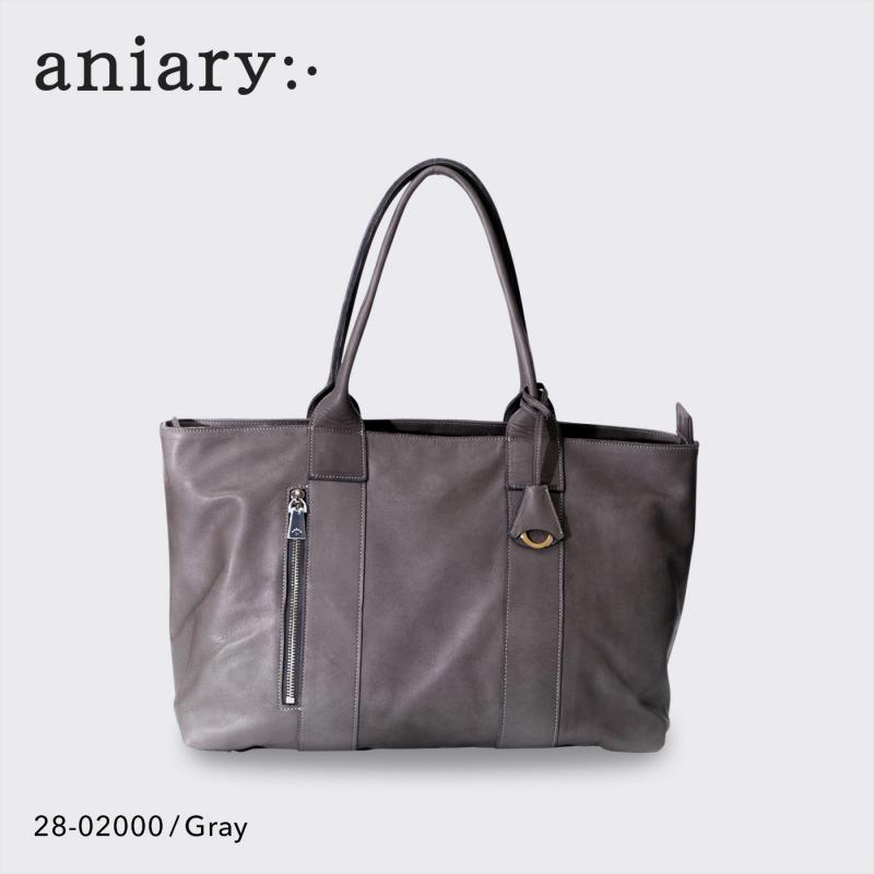 aniary トートバッグ Reality Leather 牛革 Totebag 28-02000-gy