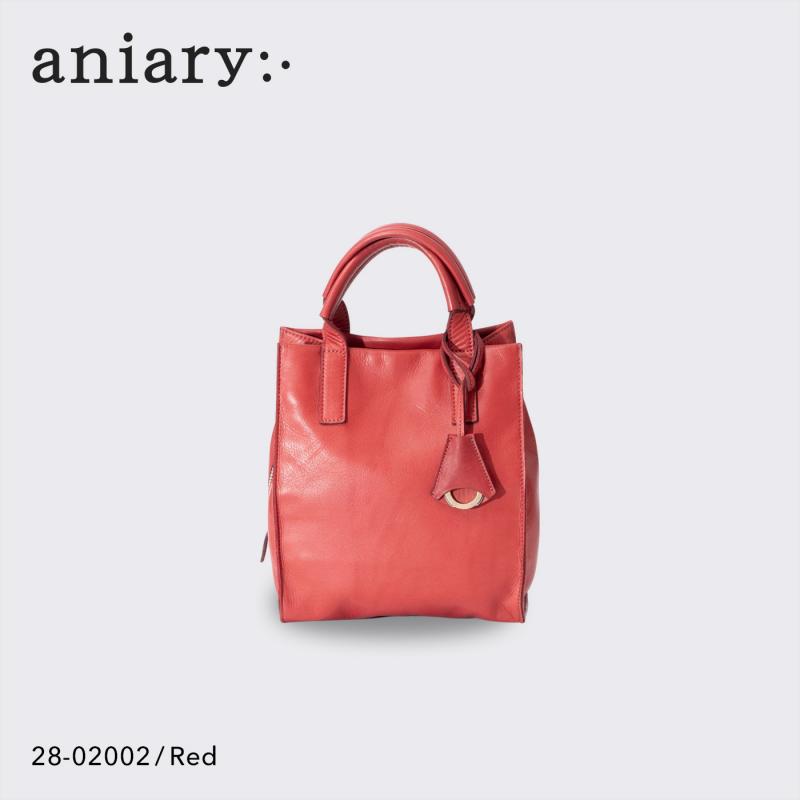 【aniary|アニアリ】トートバッグ Reality Leather 28-02002 Red