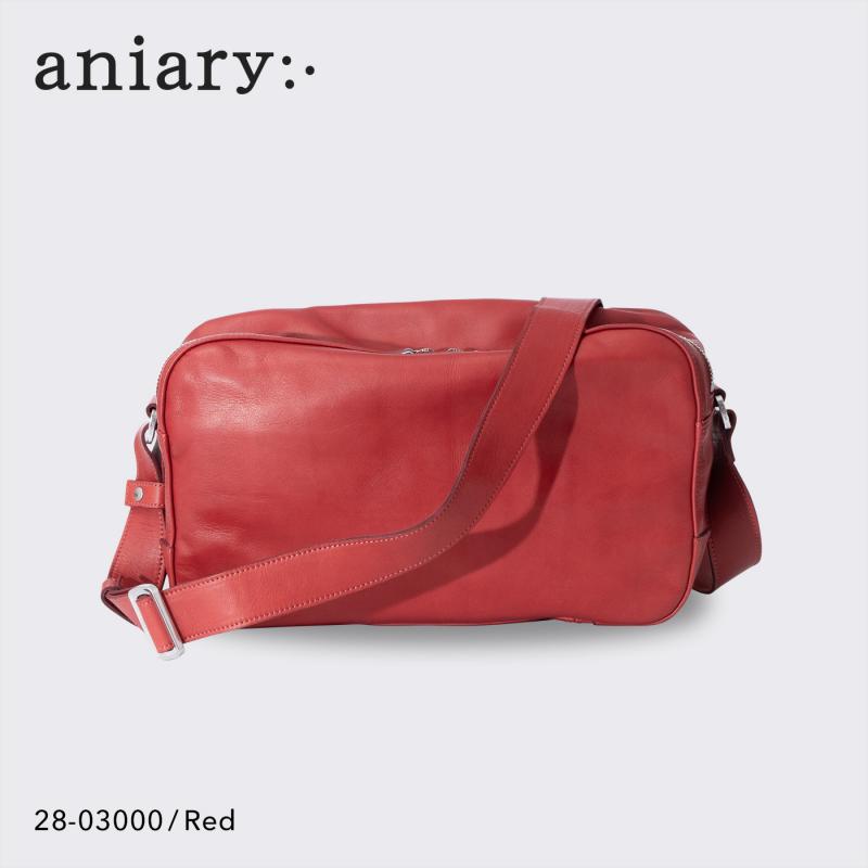 【aniary|アニアリ】ショルダーバッグ Reality Leather 28-03000 Red