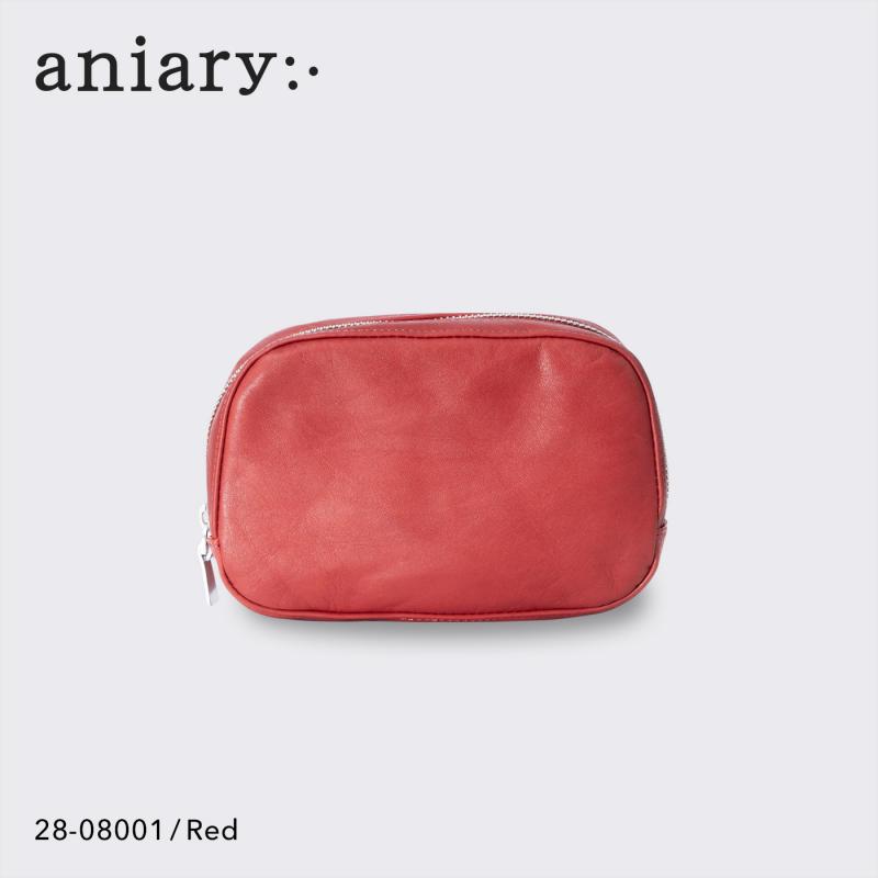 【aniary|アニアリ】クラッチバッグ Reality Leather 28-08001 Red