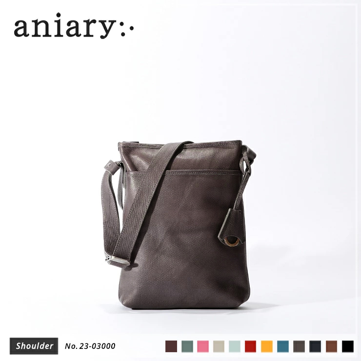 【aniary|アニアリ】トートバッグ Crossing Leather 23-03000 Dark Brown