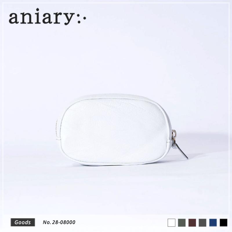 【aniary|アニアリ】クラッチバッグ Reality Leather 28-08000 White