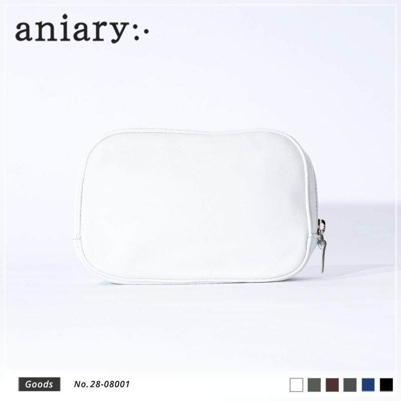 【aniary|アニアリ】クラッチバッグ Reality Leather 28-08001 White