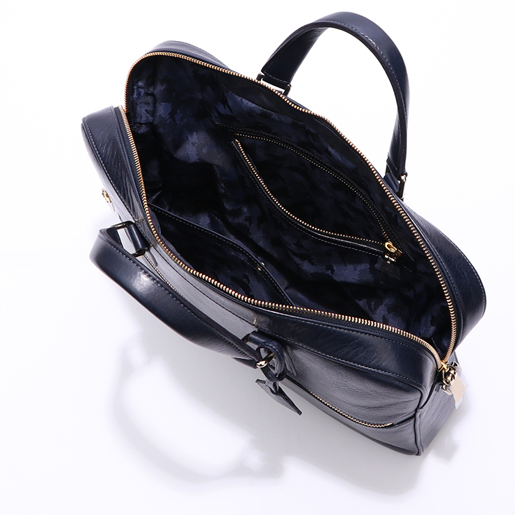 【aniary|アニアリ】ブリーフケース Antique Leather 01-01006 Dark Blue