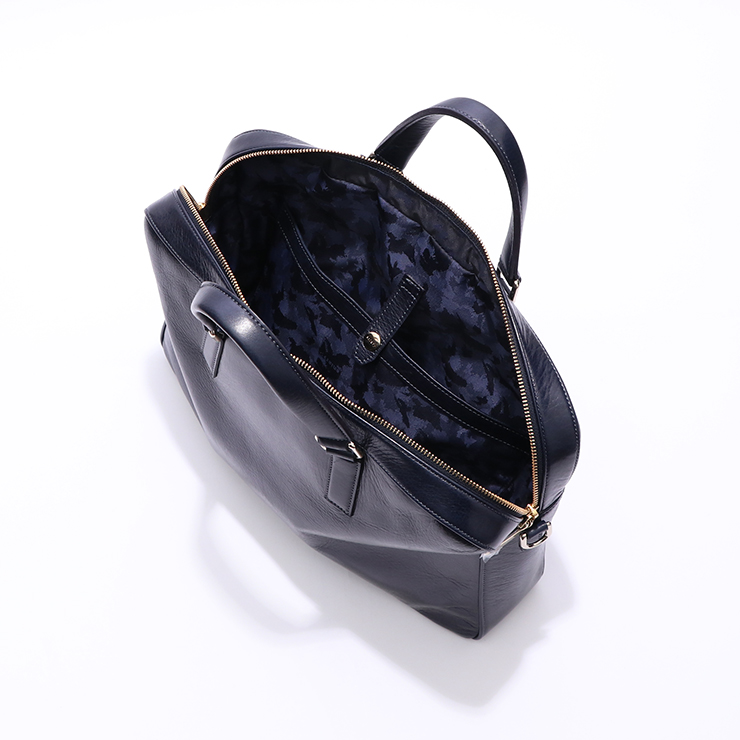 【aniary|アニアリ】ブリーフケース Antique Leather 01-01006 Dark Blue