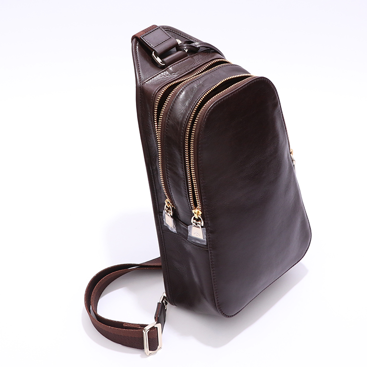 【aniary|アニアリ】ボディバッグ Antique Leather 01-07004 SWH