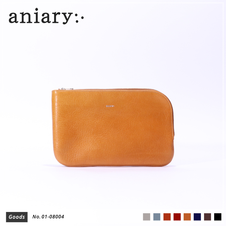 【aniary|アニアリ】オーガナイザー Antique Leather 01-08004 Camel