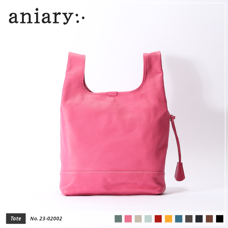 【aniary|アニアリ】トートバッグ Crossing Leather 23-02002 Pink