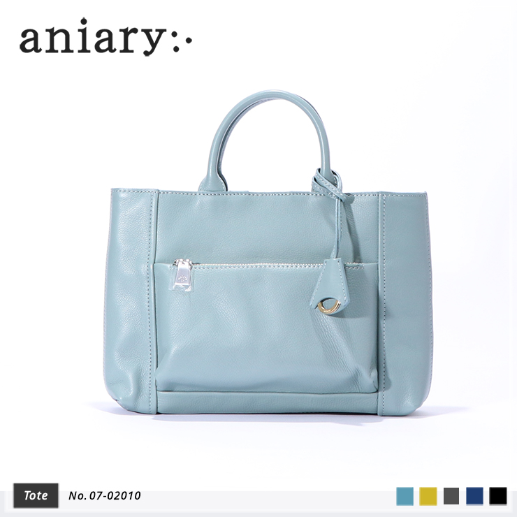 aniary トートバッグ Shrink leather 牛革 Totebag 07-02010-pbl