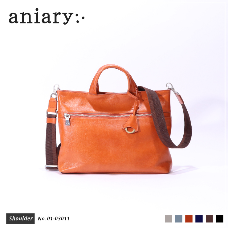 【aniary|アニアリ】ショルダーバッグ Antique Leather 01-03011 Dark Orange