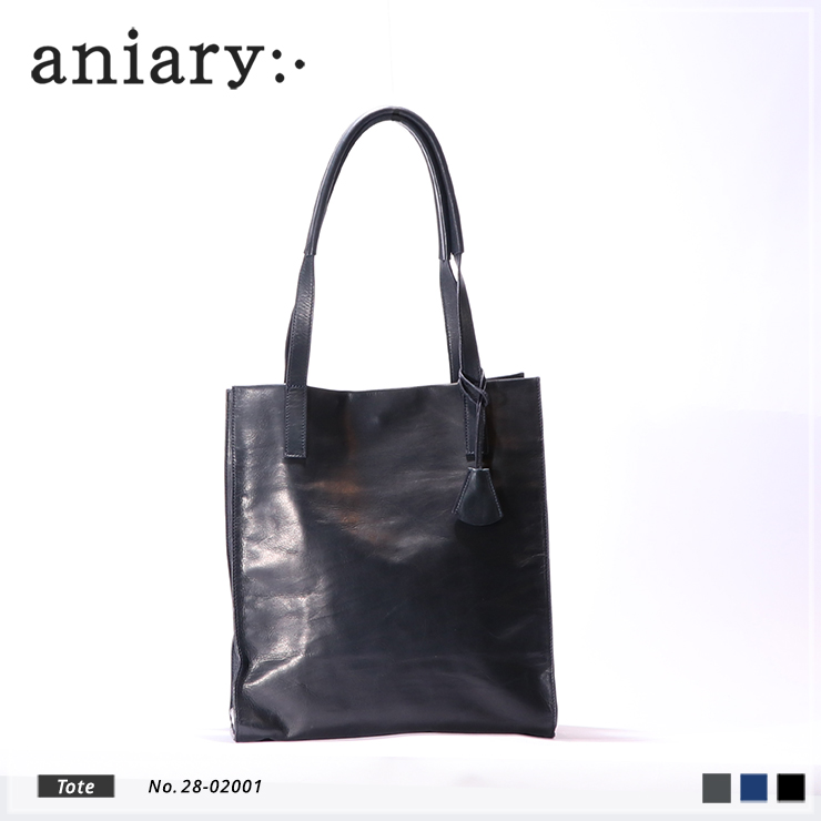 【aniary|アニアリ】トートバッグ Reality Leather 28-02001 Dark Navy