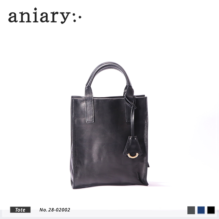 【aniary|アニアリ】トートバッグ Reality Leather 28-02002 Black
