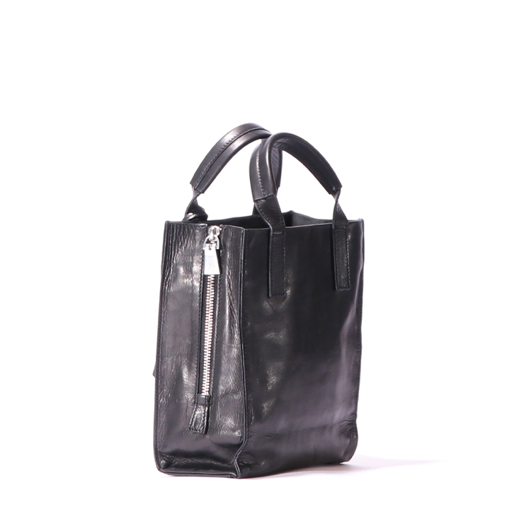 【aniary|アニアリ】トートバッグ Reality Leather 28-02002 Black