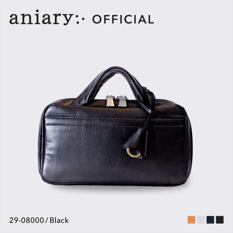 【aniary|アニアリ】ショルダーバッグ Metallic Leather 29-08000 Black