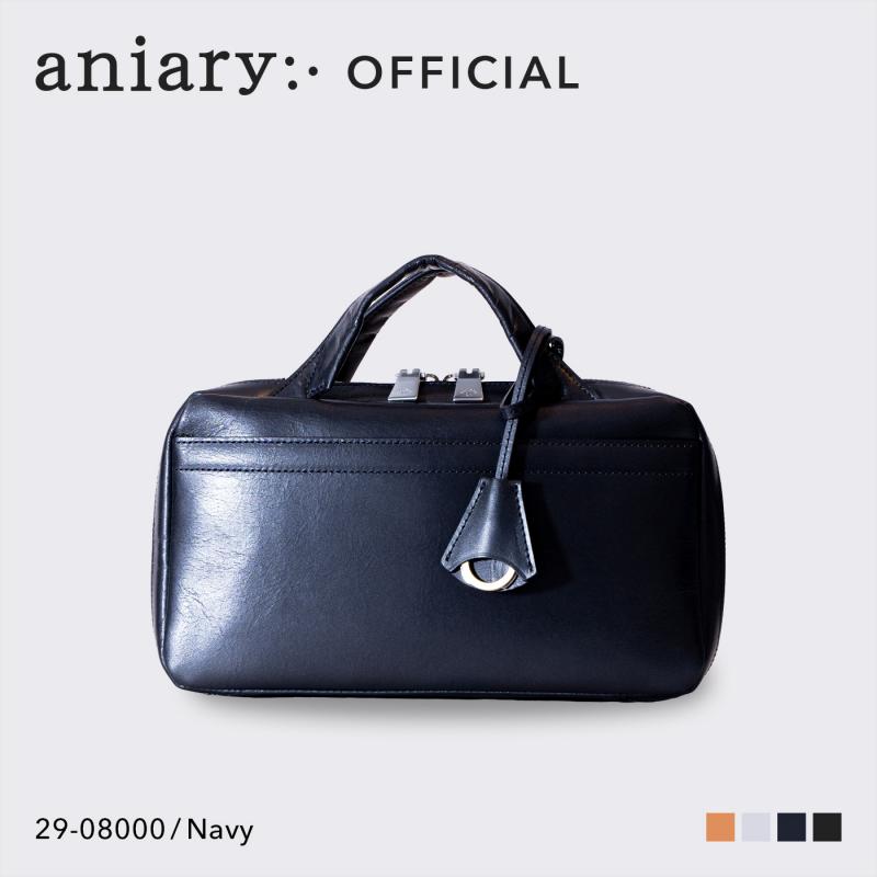 【aniary|アニアリ】ショルダーバッグ Metallic Leather 29-08000 Navy