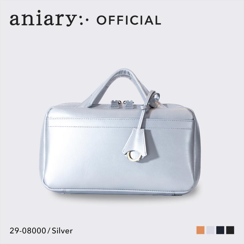 【aniary|アニアリ】ショルダーバッグ Metallic Leather 29-08000 Silver