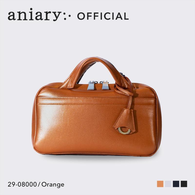 【aniary|アニアリ】ショルダーバッグ Metallic Leather 29-08000 Orange