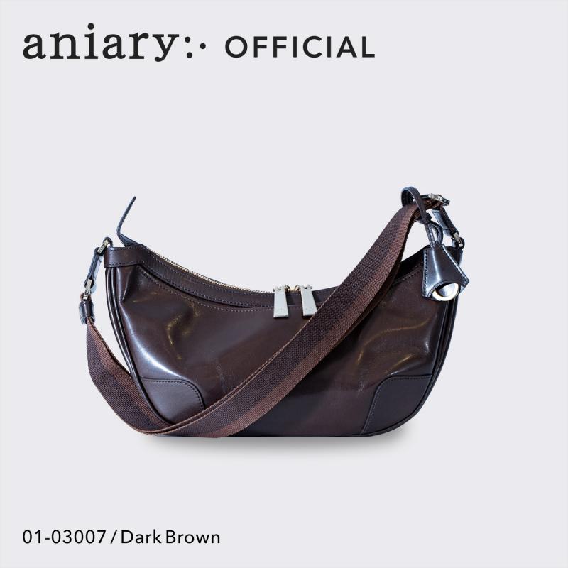 【aniary|アニアリ】ショルダーバッグ Antique Leather 01-03007 Dark Brown
