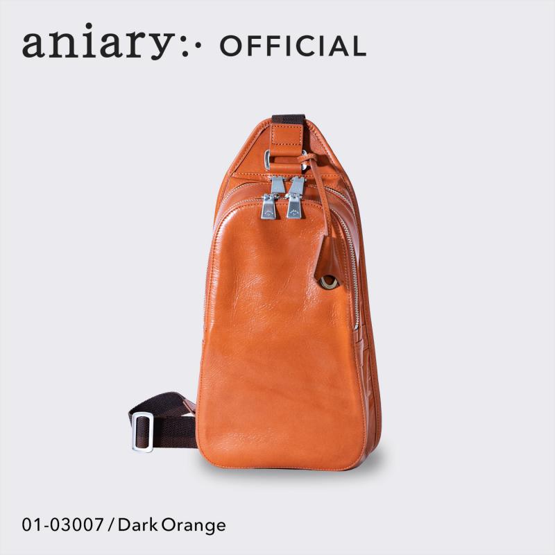 【aniary|アニアリ】ボディバッグ Antique Leather 01-07004 Dark Orange