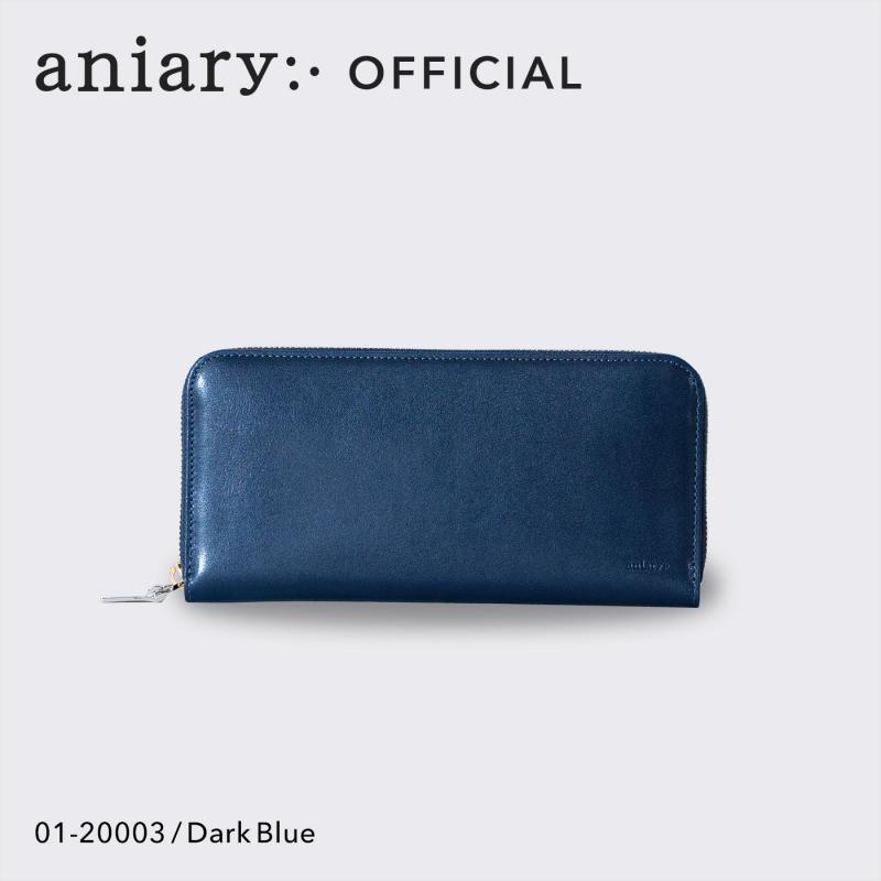 【aniary|アニアリ】ウォレット Antique Leather 01-20003 Dark Blue