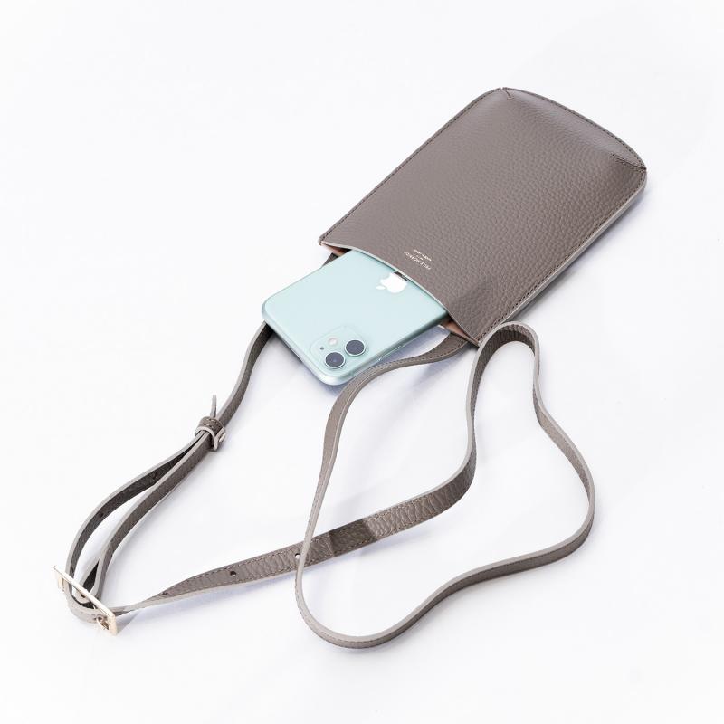 【正規取扱店】【PELLE MORBIDA ペッレモルビダ】テーラマリーナ 牛革 本革 レザー スマホショルダー【プレゼント ギフト】日本製 PMO-TE012_nv