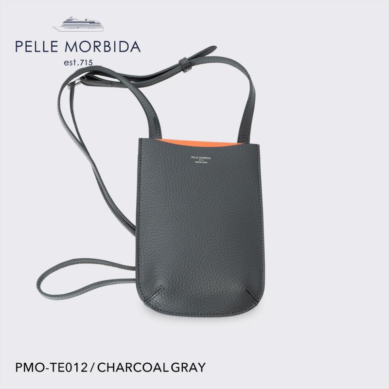 【正規取扱店】【PELLE MORBIDA ペッレモルビダ】テーラマリーナ 牛革 本革 レザー スマホショルダー【プレゼント ギフト】日本製 PMO-TE012_cgy