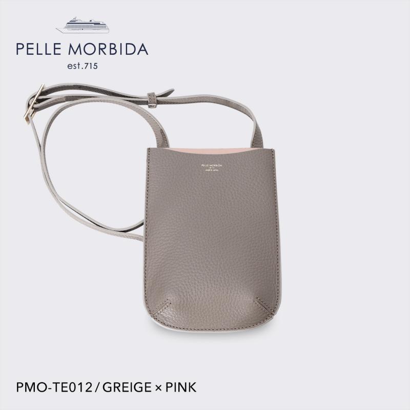 【正規取扱店】【PELLE MORBIDA ペッレモルビダ】テーラマリーナ 牛革 本革 レザー スマホショルダー【プレゼント ギフト】日本製 PMO-TE012_ggpnk