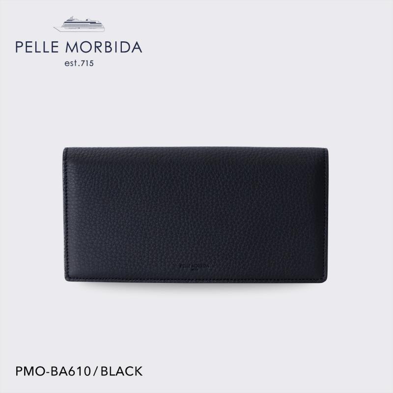 【正規取扱店】【aniary アニアリ】【PELLE MORBIDA ペッレモルビダ】バルカ 牛革 本革 レザー ウォレット メンズ【プレゼント ギフト】日本製 PMO-BA610_bk