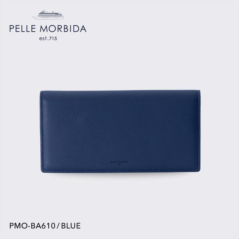 【正規取扱店】【aniary アニアリ】【PELLE MORBIDA ペッレモルビダ】バルカ 牛革 本革 レザー ウォレット メンズ【プレゼント ギフト】日本製 PMO-BA610_bl